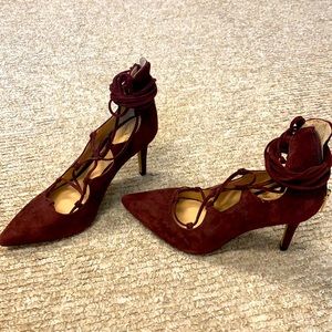 Vince Camuto lace up heels